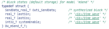 Example code that shows DWork allocation