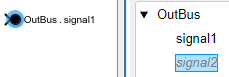 OutBus with a new element named signal2