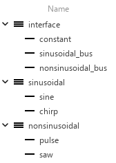 Bus objects and bus element objects in Type Editor