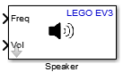 Lego Speaker block