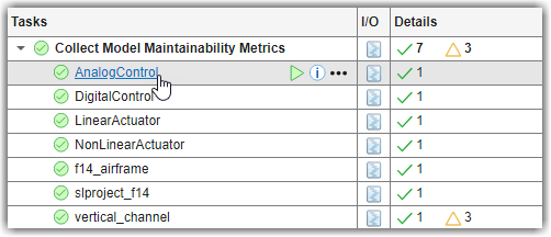 Mouse pointing to hyperlink for "AnalogControl" model