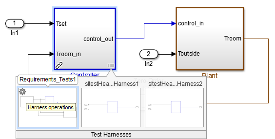 Controller harnesses badges