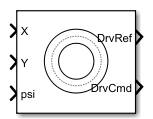 Constant radius block icon