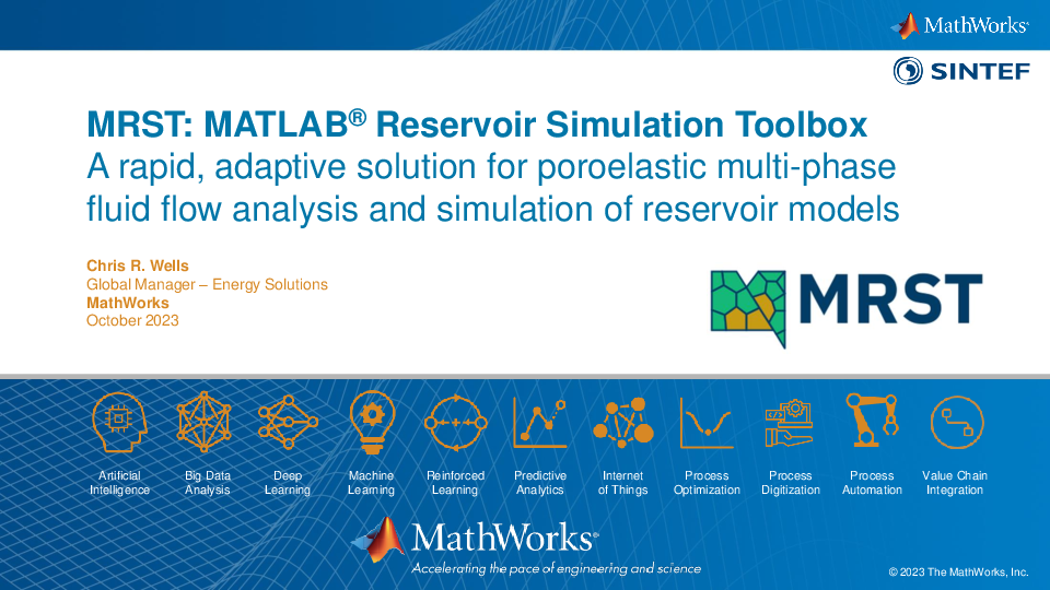 MRST: MATLAB® Reservoir Simulation Toolbox