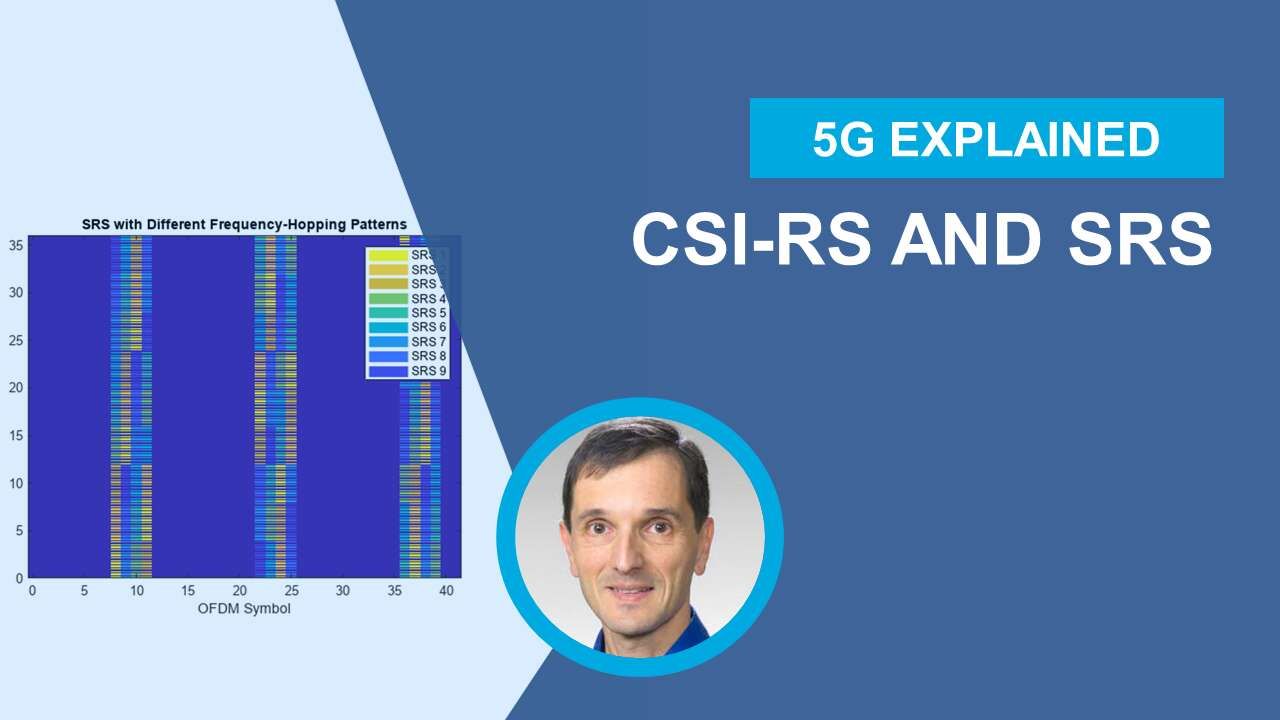 Learn about the signals in 5G New Radio (NR) that enable channel sounding. Those signals include the channel state information reference signals (CSI-RS) on the downlink and sounding reference signals (SRS) on the uplink.