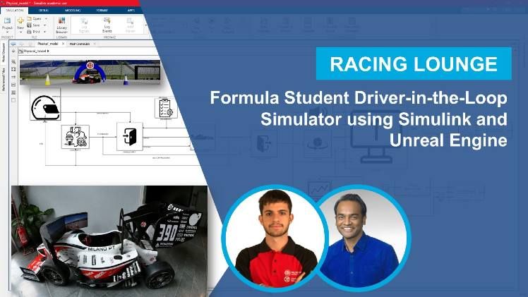 Explore how DynamiΣ PRC built a driver-in-the-loop simulator using Simulink and Unreal Engine for the Formula Student competition.