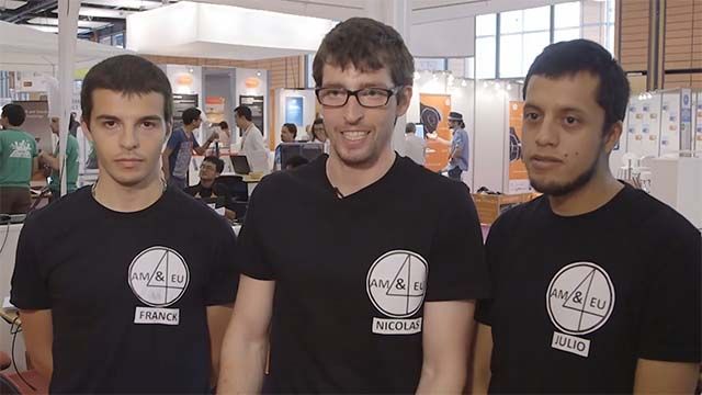 Découvrez pourquoi l’équipe AM&UROPE4MARS s’est inscrite à la compétition de programmation robotique « Mission on Mars Robot Challenge 2015 » qui s’est tenue sur le salon Innorobo à Lyon, France.